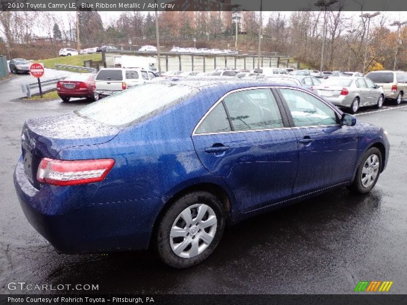 Blue Ribbon Metallic / Ash Gray 2010 Toyota Camry LE