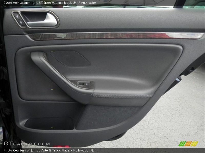 Black Uni / Anthracite 2009 Volkswagen Jetta SE SportWagen