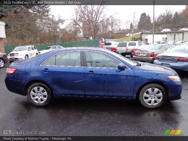 Blue Ribbon Metallic / Ash Gray 2010 Toyota Camry LE