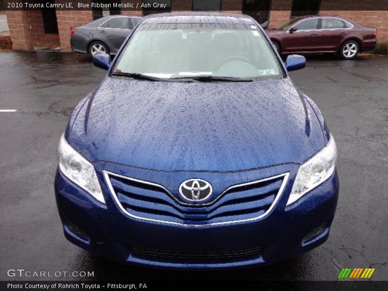 Blue Ribbon Metallic / Ash Gray 2010 Toyota Camry LE