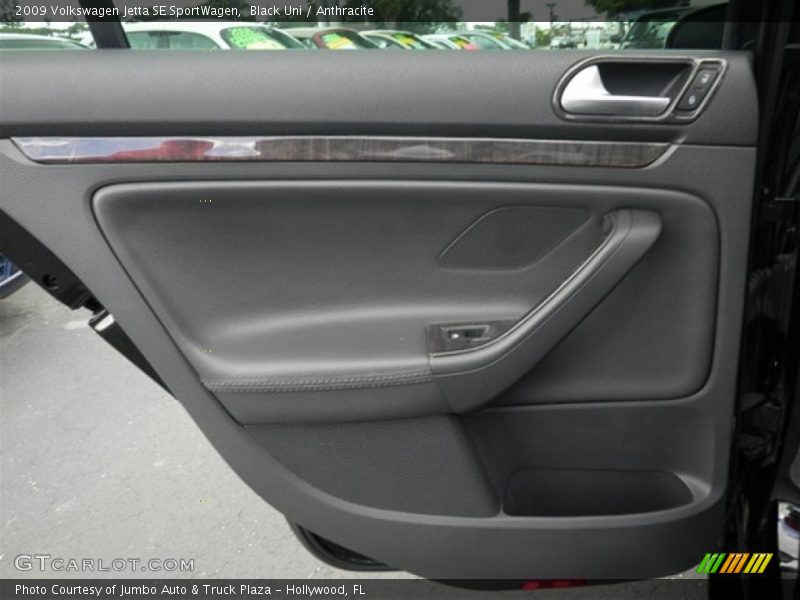 Black Uni / Anthracite 2009 Volkswagen Jetta SE SportWagen