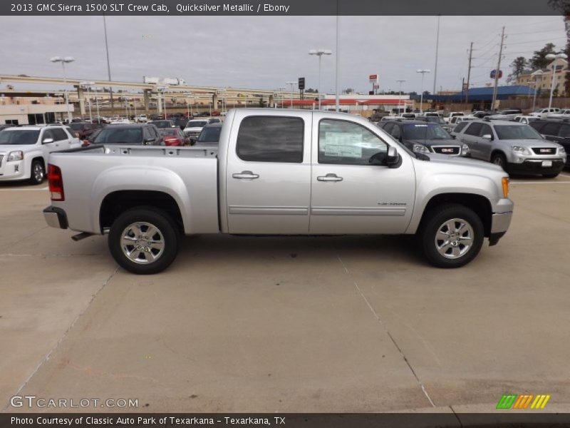  2013 Sierra 1500 SLT Crew Cab Quicksilver Metallic