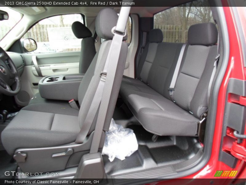  2013 Sierra 2500HD Extended Cab 4x4 Dark Titanium Interior