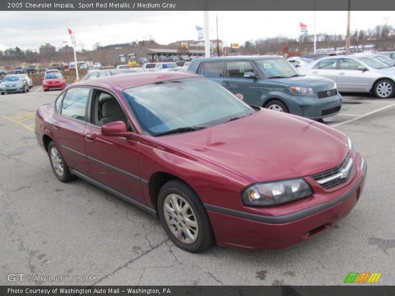 Sport Red Metallic / Medium Gray 2005 Chevrolet Impala