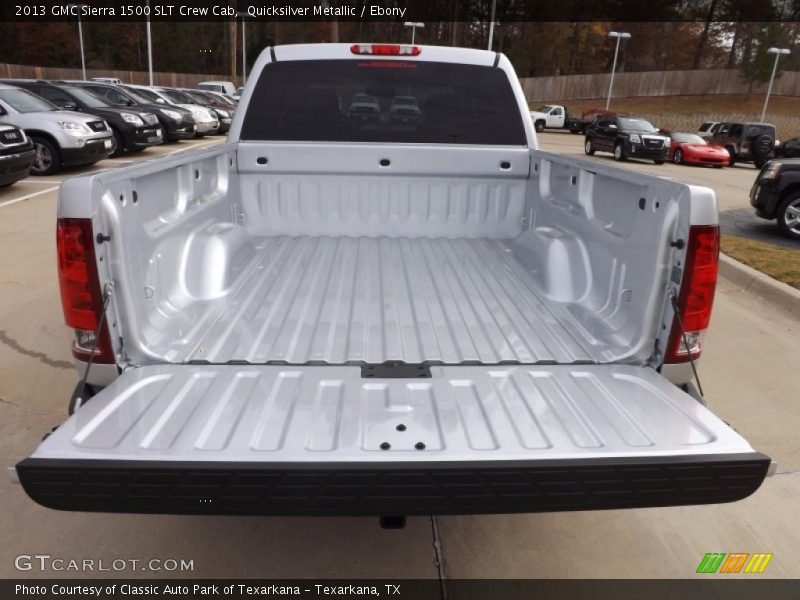 Quicksilver Metallic / Ebony 2013 GMC Sierra 1500 SLT Crew Cab