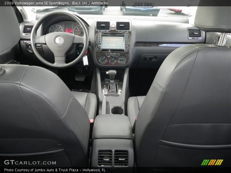 Black Uni / Anthracite 2009 Volkswagen Jetta SE SportWagen