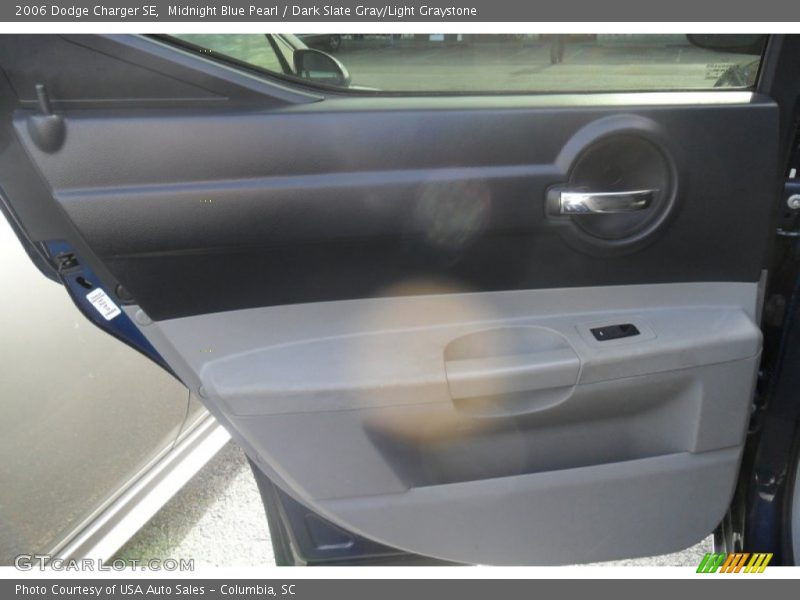 Midnight Blue Pearl / Dark Slate Gray/Light Graystone 2006 Dodge Charger SE