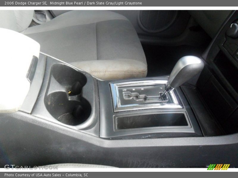 Midnight Blue Pearl / Dark Slate Gray/Light Graystone 2006 Dodge Charger SE