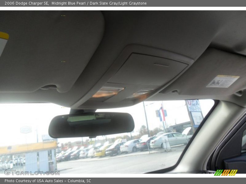 Midnight Blue Pearl / Dark Slate Gray/Light Graystone 2006 Dodge Charger SE