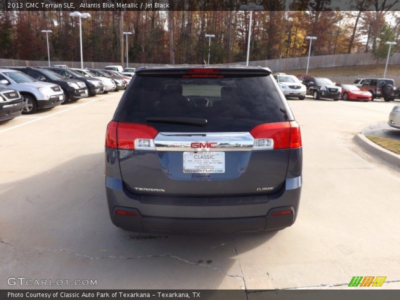 Atlantis Blue Metallic / Jet Black 2013 GMC Terrain SLE