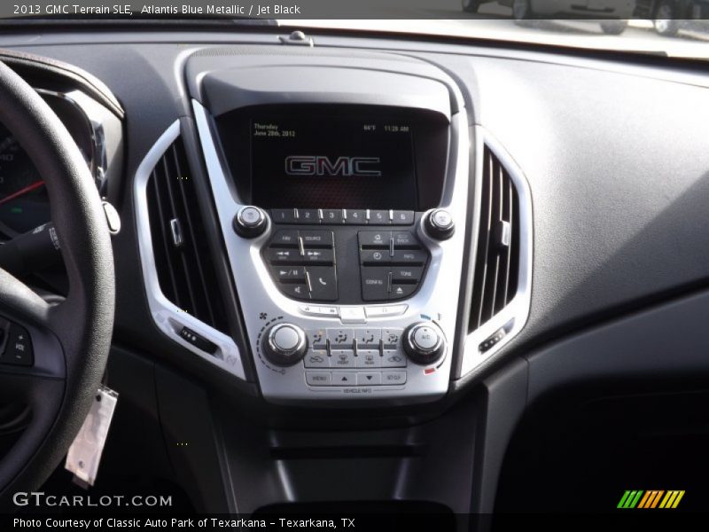 Atlantis Blue Metallic / Jet Black 2013 GMC Terrain SLE