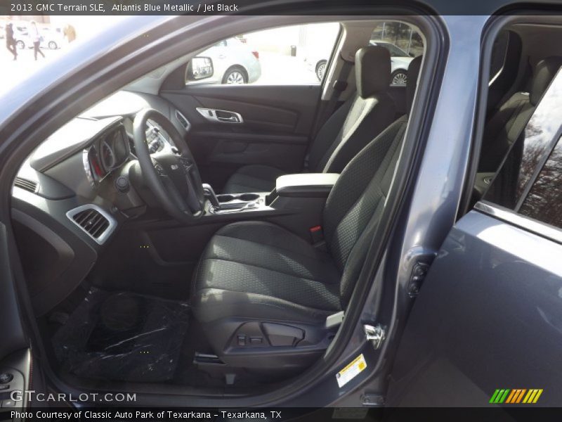 Atlantis Blue Metallic / Jet Black 2013 GMC Terrain SLE
