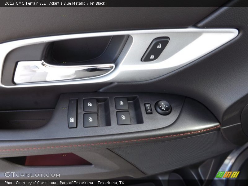 Atlantis Blue Metallic / Jet Black 2013 GMC Terrain SLE