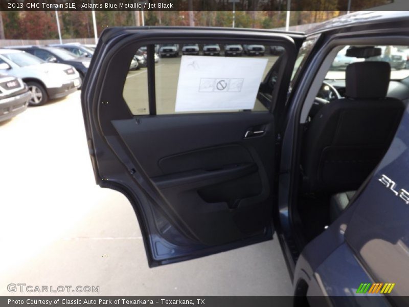 Atlantis Blue Metallic / Jet Black 2013 GMC Terrain SLE