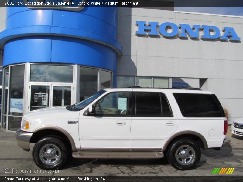 Oxford White / Medium Parchment 2001 Ford Expedition Eddie Bauer 4x4