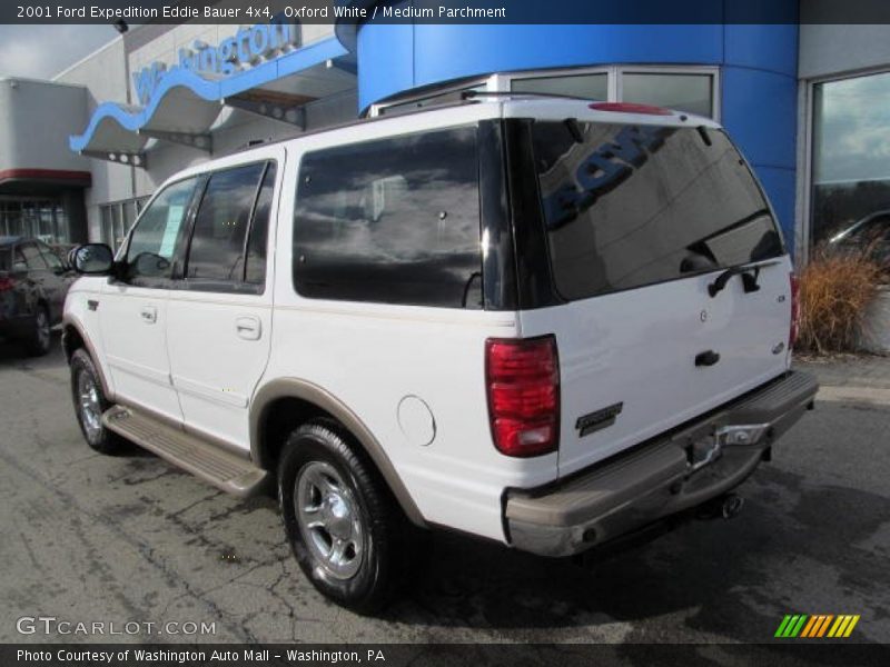 Oxford White / Medium Parchment 2001 Ford Expedition Eddie Bauer 4x4
