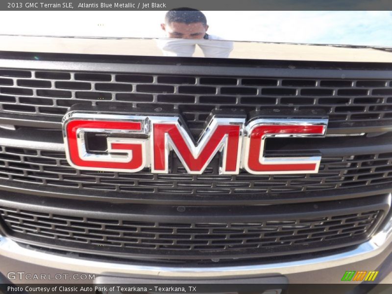 Atlantis Blue Metallic / Jet Black 2013 GMC Terrain SLE