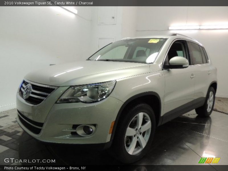 Candy White / Charcoal 2010 Volkswagen Tiguan SE