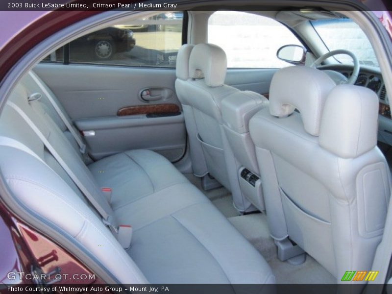 Crimson Pearl / Medium Gray 2003 Buick LeSabre Limited