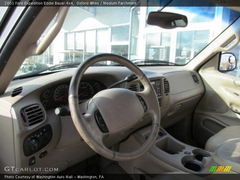 Oxford White / Medium Parchment 2001 Ford Expedition Eddie Bauer 4x4