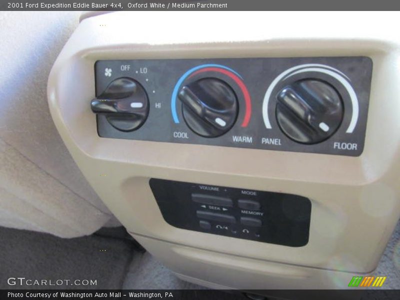 Oxford White / Medium Parchment 2001 Ford Expedition Eddie Bauer 4x4