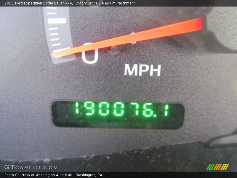 Oxford White / Medium Parchment 2001 Ford Expedition Eddie Bauer 4x4