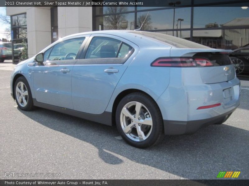 Silver Topaz Metallic / Jet Black/Ceramic White Accents 2013 Chevrolet Volt