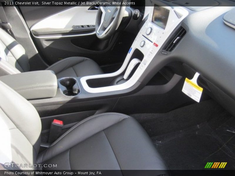  2013 Volt  Jet Black/Ceramic White Accents Interior