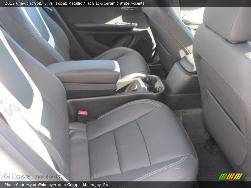 Rear Seat of 2013 Volt 