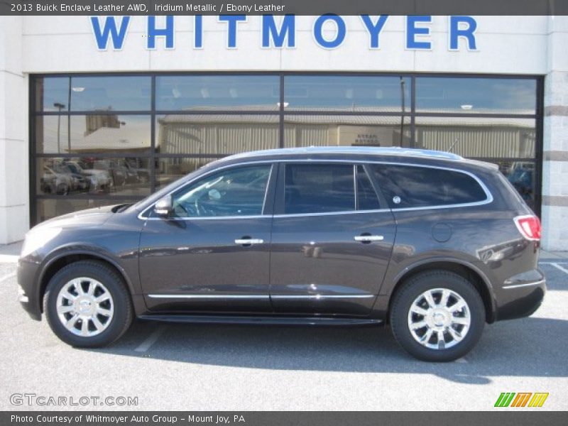 Iridium Metallic / Ebony Leather 2013 Buick Enclave Leather AWD