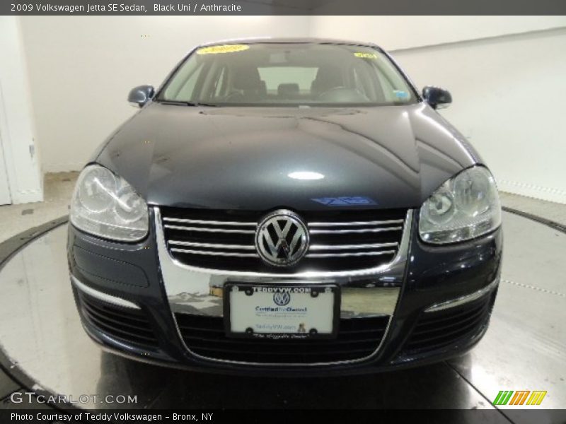 Black Uni / Anthracite 2009 Volkswagen Jetta SE Sedan