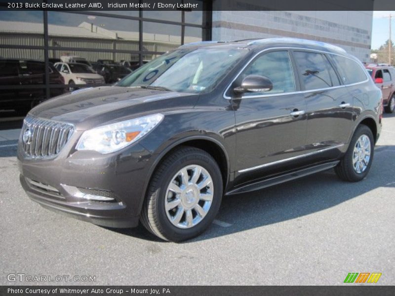 Iridium Metallic / Ebony Leather 2013 Buick Enclave Leather AWD