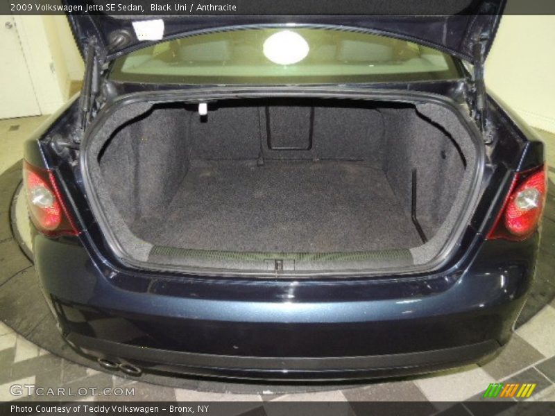 Black Uni / Anthracite 2009 Volkswagen Jetta SE Sedan