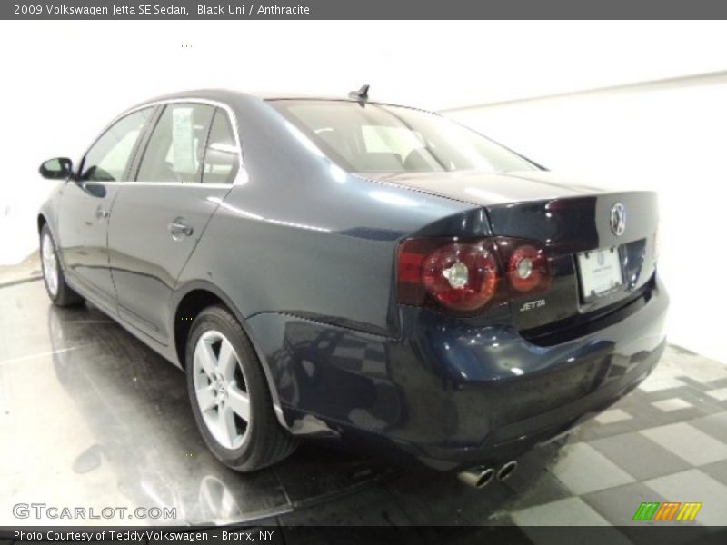 Black Uni / Anthracite 2009 Volkswagen Jetta SE Sedan