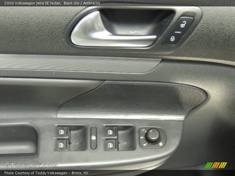 Black Uni / Anthracite 2009 Volkswagen Jetta SE Sedan