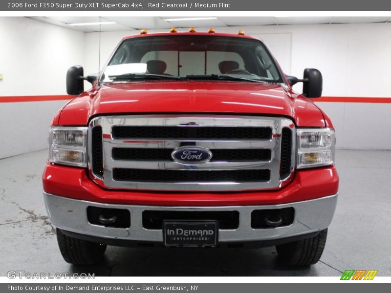 Red Clearcoat / Medium Flint 2006 Ford F350 Super Duty XLT SuperCab 4x4
