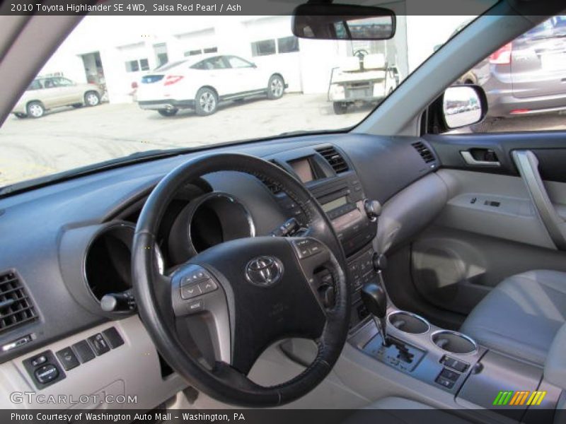 Salsa Red Pearl / Ash 2010 Toyota Highlander SE 4WD