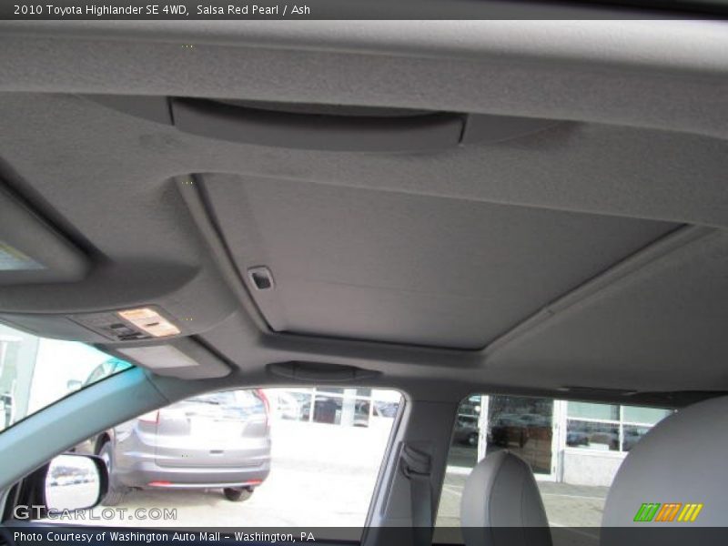 Salsa Red Pearl / Ash 2010 Toyota Highlander SE 4WD