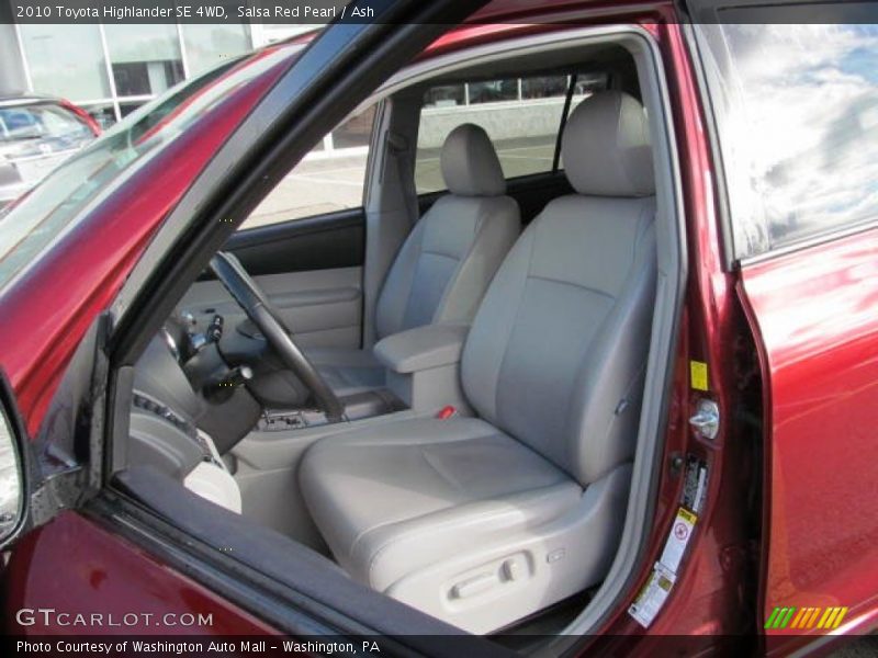 Salsa Red Pearl / Ash 2010 Toyota Highlander SE 4WD