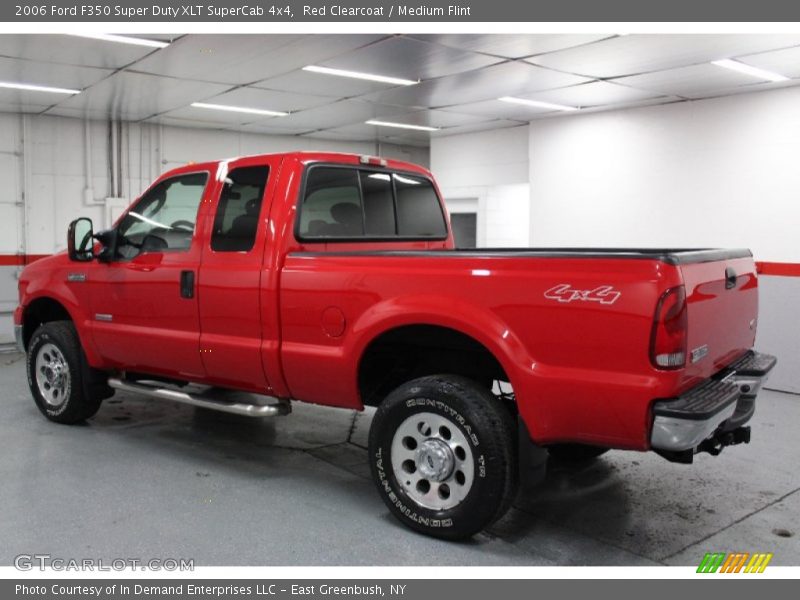  2006 F350 Super Duty XLT SuperCab 4x4 Red Clearcoat
