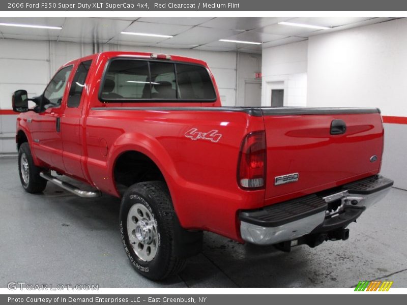  2006 F350 Super Duty XLT SuperCab 4x4 Red Clearcoat