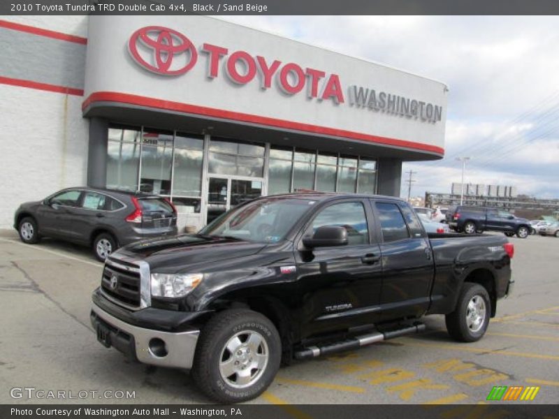 Black / Sand Beige 2010 Toyota Tundra TRD Double Cab 4x4