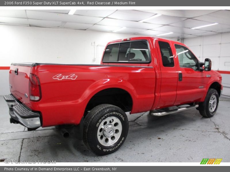Red Clearcoat / Medium Flint 2006 Ford F350 Super Duty XLT SuperCab 4x4