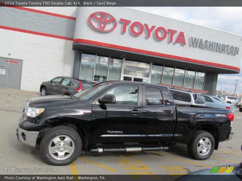 Black / Sand Beige 2010 Toyota Tundra TRD Double Cab 4x4