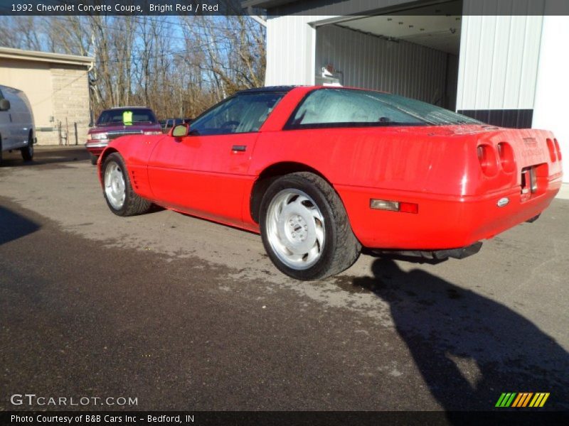  1992 Corvette Coupe Bright Red