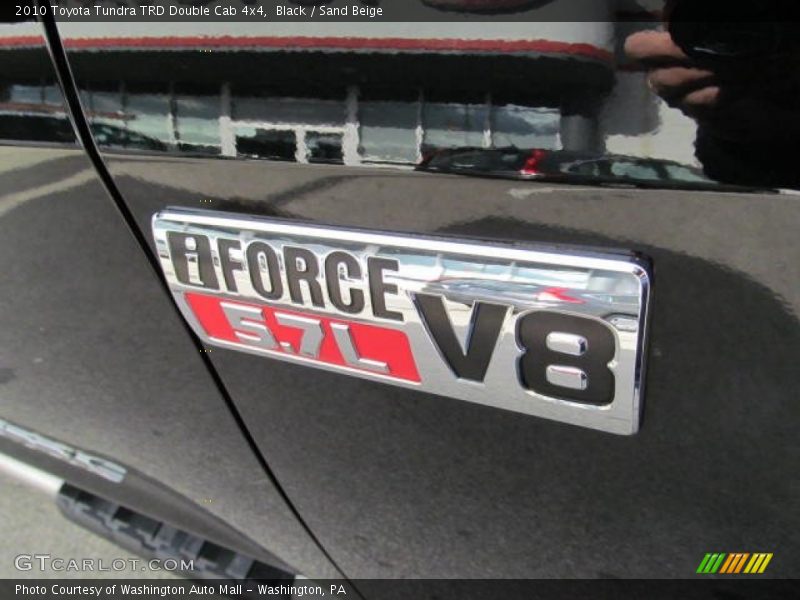 Black / Sand Beige 2010 Toyota Tundra TRD Double Cab 4x4