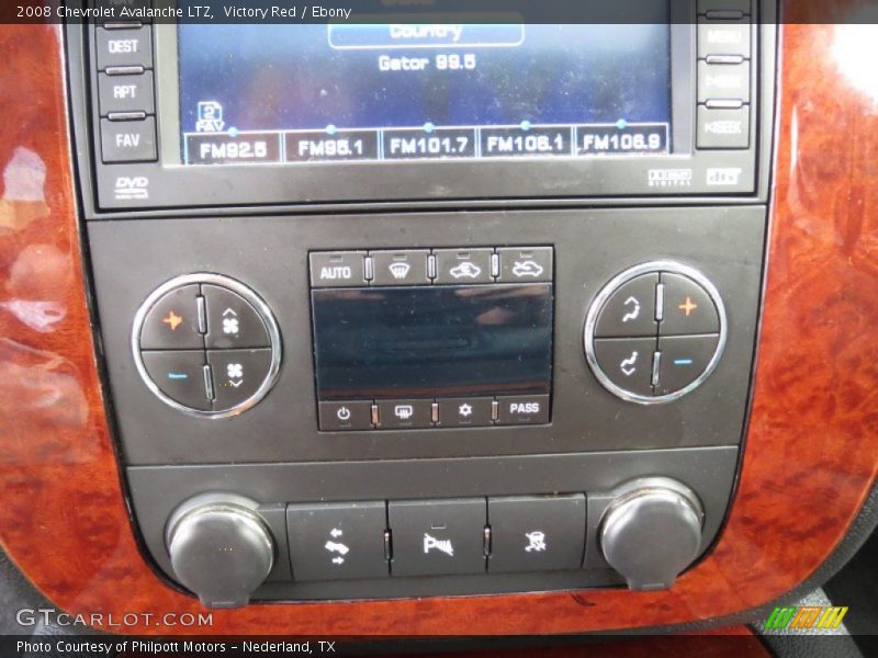 Controls of 2008 Avalanche LTZ