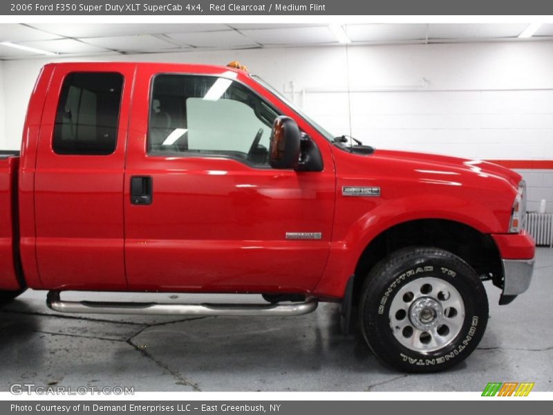 Red Clearcoat / Medium Flint 2006 Ford F350 Super Duty XLT SuperCab 4x4