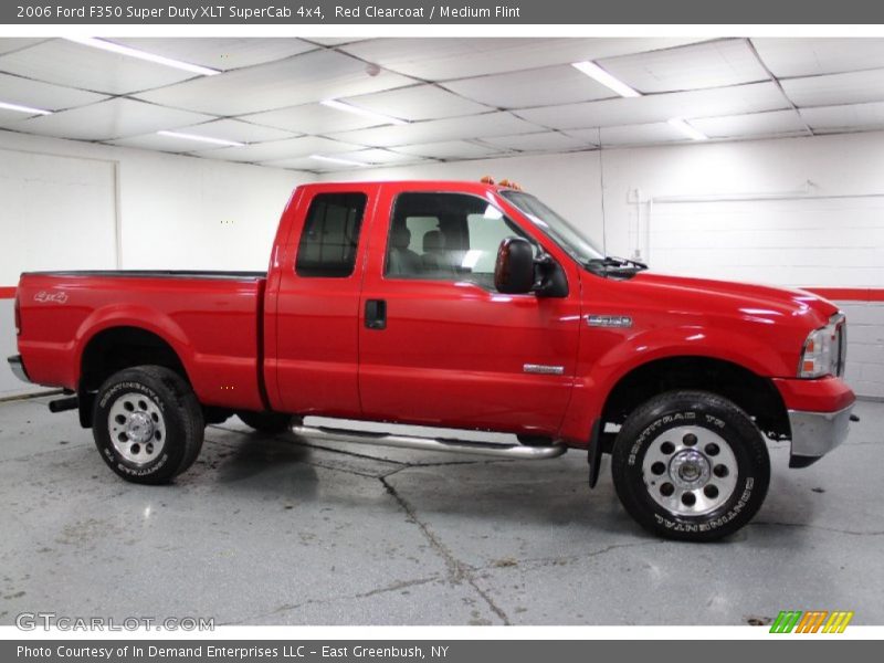  2006 F350 Super Duty XLT SuperCab 4x4 Red Clearcoat