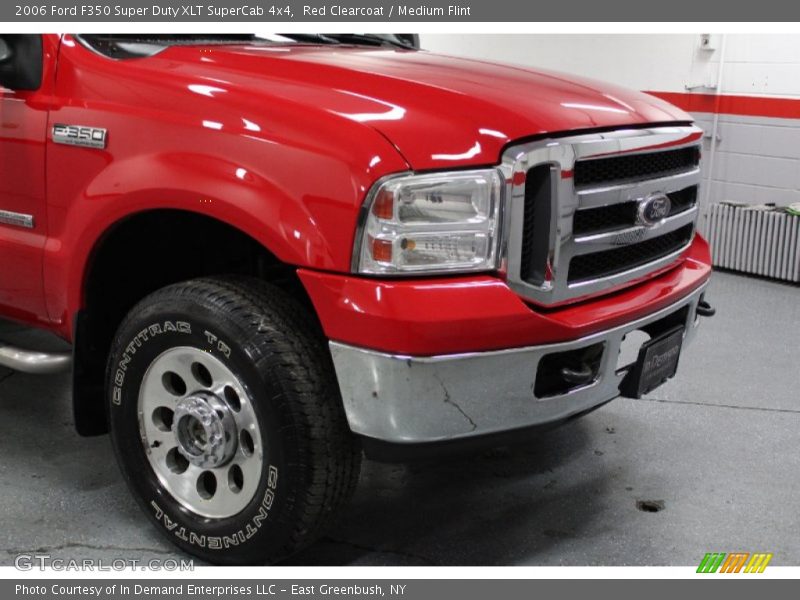 Red Clearcoat / Medium Flint 2006 Ford F350 Super Duty XLT SuperCab 4x4